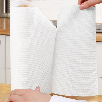 Reusable Kitchen Cleaning Cloths – 50 Sheets Per Roll