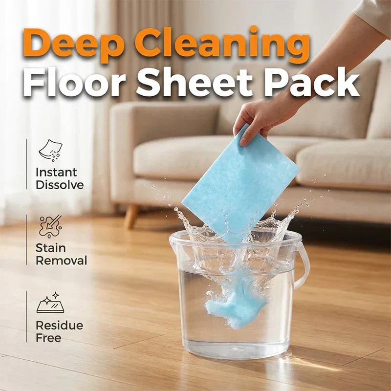 All-in-One Floor Cleaning Tablets – 30 Tablets per Pack